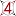 4 Sharp Corners